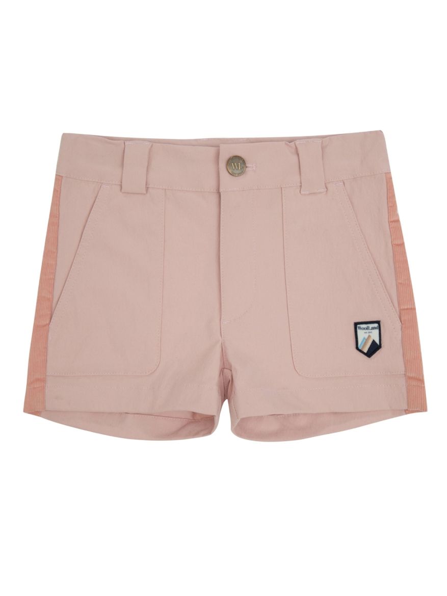 Bilde av WoolLand Romsdalseggen shorts w.cord girl Rose Smoke
